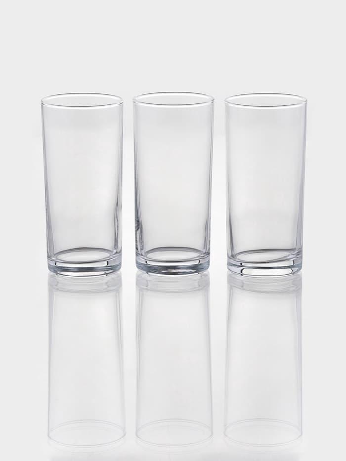 Набор стаканов Paşabahçe Istanbul, 290 мл, 3 шт., стекло, прозрачный
