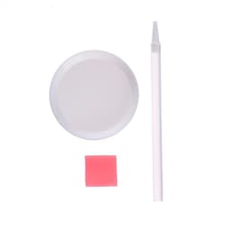 Алмазная мозаика-стикер на наклейке для детей «Зайка»