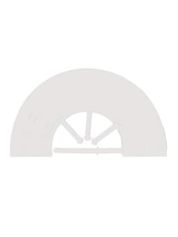 Ветеринарный воротник с креплением на ошейник, ОШ 13-28.5 см, высота 15 см, без ошейника