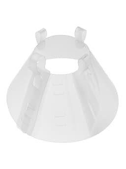 Ветеринарный воротник с креплением на ошейник, ОШ 13-28.5 см, высота 15 см, без ошейника