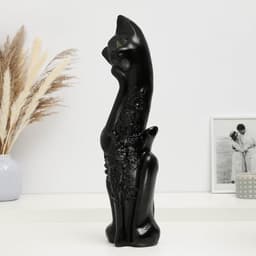 Копилка для денег «Кошка», чёрная, 49 см