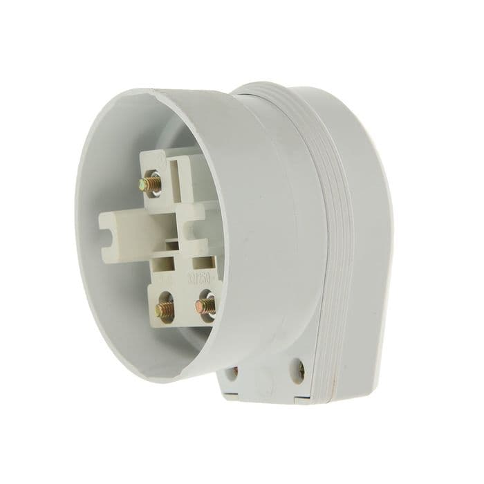 Разъем для плиты Smartbuy РШ-ВШ, 2P+PE, ОУ, 240 В, 32 А, пластик, белый