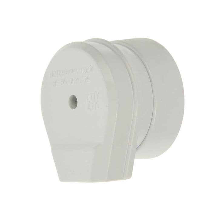 Разъем для плиты Smartbuy РШ-ВШ, 2P+PE, ОУ, 240 В, 32 А, пластик, белый