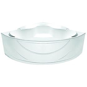 Экран для ванны лицевой 1MarKa для ванны акриловой LUXE, 155×155 см