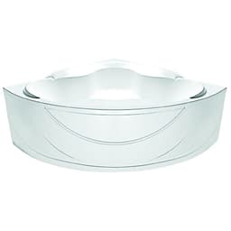 Экран для ванны лицевой 1MarKa для ванны акриловой LUXE, 155×155 см