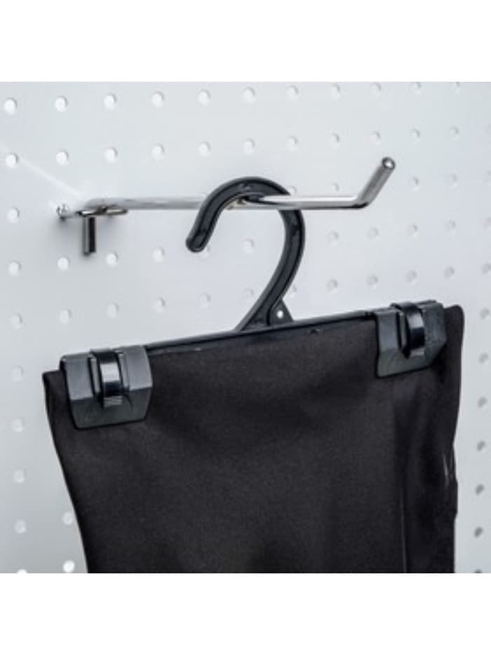 Вешалка для брюк 16.5×9 см (фасовка 5 шт.), чёрная