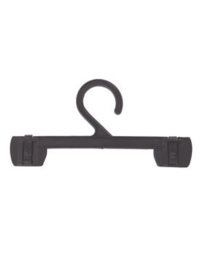 Вешалка для брюк 16.5×9 см (фасовка 5 шт.), чёрная