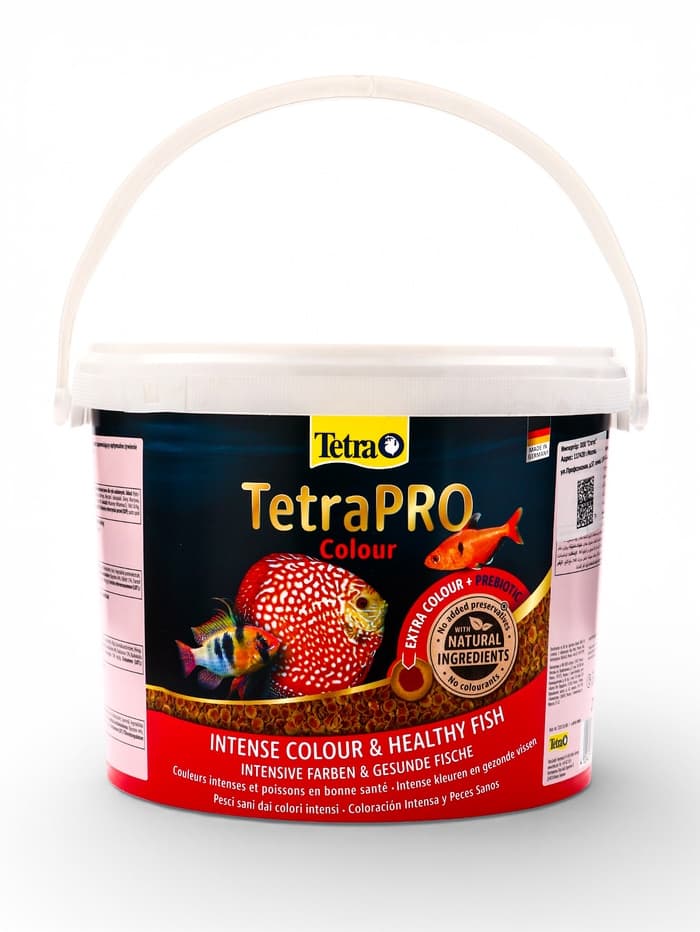Корм TetraPro Colour для рыб, чипсы для окраса, 10 л., 2.1 кг