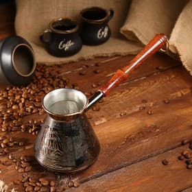 Турка для кофе медная «Алые Паруса», 0.5 л