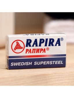 Сменные лезвия классические Rapira «Суперсталь», 5 шт.