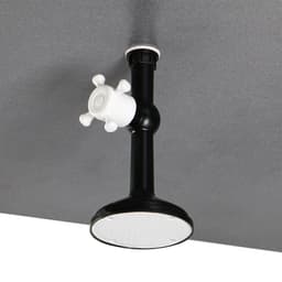 Душ дачный, 80×80×250 см, тент, бак антикоррозийный, 128 л, с ЭВН, тент МИКС