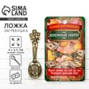 Кошельковый талисман: ложка загребушка «Денежный оберег», 4×0.5 см