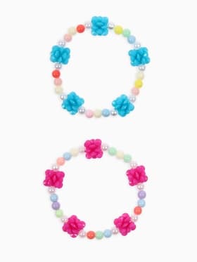 Браслет детский «Выбражулька. Пионы», d=6 см, МИКС