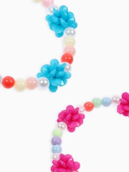 Браслет детский «Выбражулька. Пионы», d=6 см, МИКС