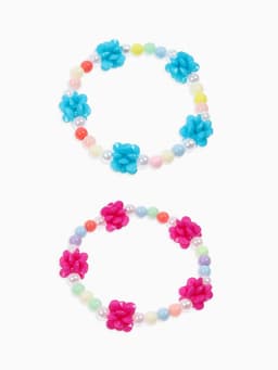 Браслет детский «Выбражулька. Пионы», d=6 см, МИКС