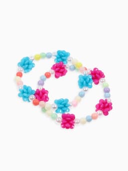 Браслет детский «Выбражулька. Пионы», d=6 см, МИКС