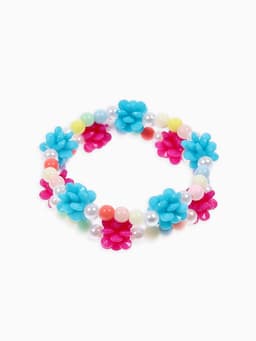 Браслет детский «Выбражулька. Пионы», d=6 см, МИКС