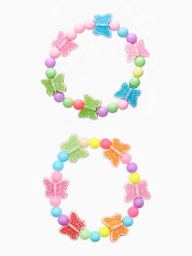 Браслет детский «Выбражулька. Бабочки порхающие», d=6 см, МИКС