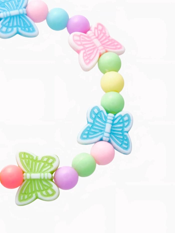 Браслет детский «Выбражулька. Бабочки порхающие», d=6 см, МИКС