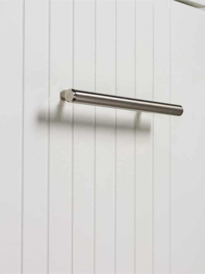 Ручка рейлинг ТУНДРА BISTRO, d=12 мм, м/о 128 мм, цвет хром