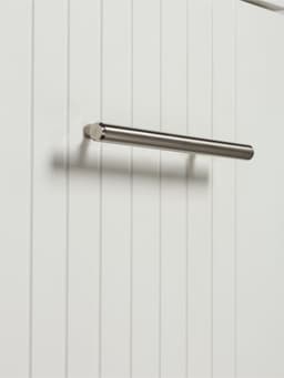 Ручка рейлинг ТУНДРА BISTRO, d=12 мм, м/о 128 мм, цвет хром