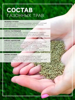 Семена газонной травы Universell Gras, 1  кг