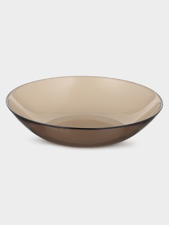 Тарелка глубокая Luminarc Ambiente. Eclipse, d=20.8 см, стекло, коричневая
