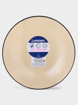 Тарелка глубокая Luminarc Ambiente. Eclipse, d=20.8 см, стекло, коричневая