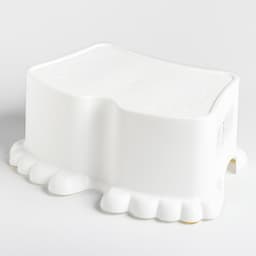 Табурет - подставка детский Ора, 32×24×13 см, белый