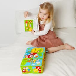 Мягкие кубики «Сказки в картинках», набор