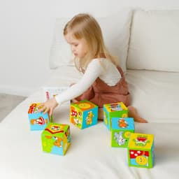 Мягкие кубики «Сказки в картинках», набор