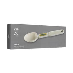 Мерная ложка Luazon LV-507, электронная, до 0.5 кг, белая