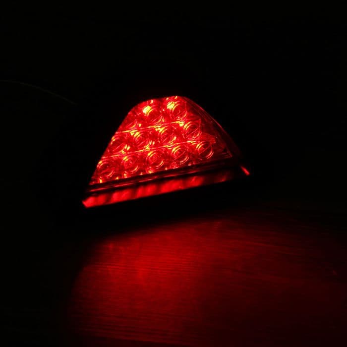 Противотуманный фонарь 12 led, 12 В, красный