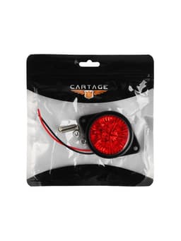 Габаритный фонарь светодиодный, 12 В, красный, пластик