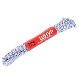 Шнур высокопрочный, d=2 мм, 20 м, МИКС