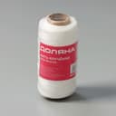 Нить крученая Доляна, 2-х прядная, ПП, d=1.3 мм, 200 м, белая