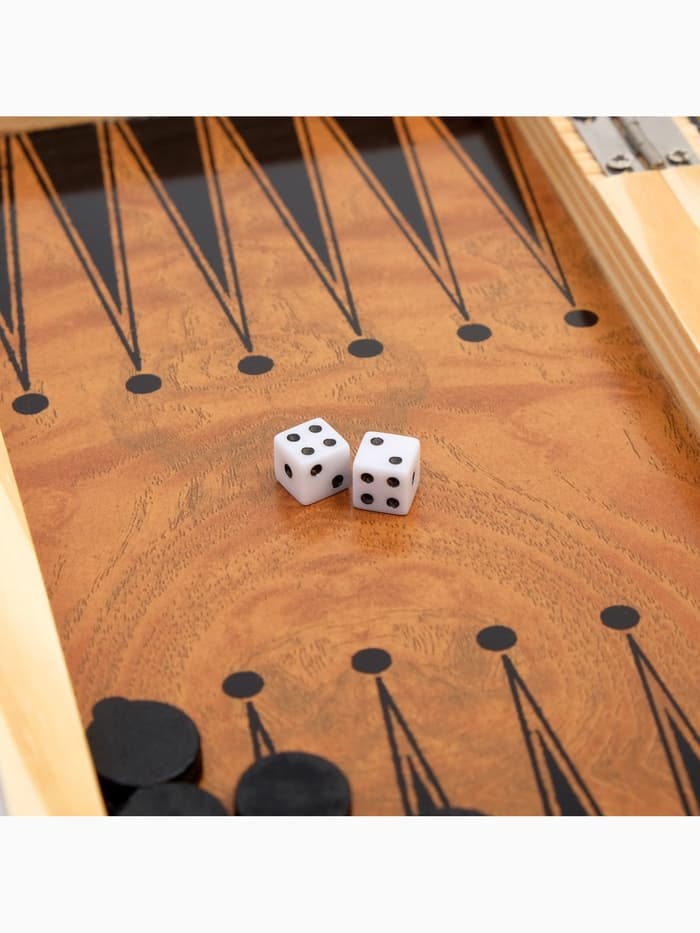 Шахматы нарды шашки «Цейтнот», 3 в 1, классические, 24×24 см