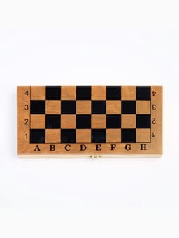 Шахматы нарды шашки «Цейтнот», 3 в 1, классические, 24×24 см