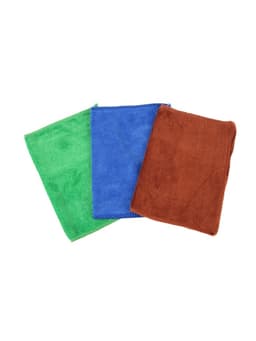 Тряпка для мытья автомобиля, Grand Caratt, микрофибра, 200 г/м², 20×30 см, набор 3 шт.