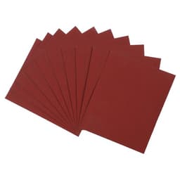 Шкурка шлифовальная в листах ЛОМ, на бумажной основе водостойкая, 230×280, Р80, 10 шт.