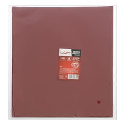 Шкурка шлифовальная в листах ЛОМ, на бумажной основе водостойкая, 230×280, Р80, 10 шт.