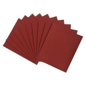 Шкурка шлифовальная в листах ЛОМ, на бумажной основе водостойкая, 230×280, Р180, 10 шт.