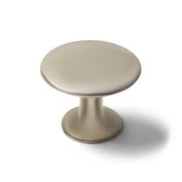 Ручка-кнопка ТУНДРА РК002, Матовый никель