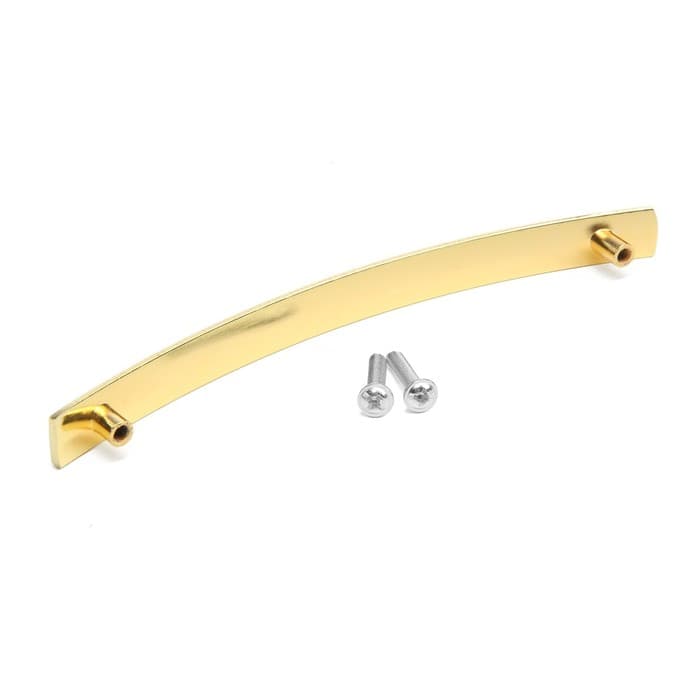 Ручка-скоба РС001, м/о 128 мм, цвет золото