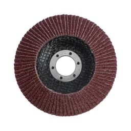 Круг лепестковый торцевой конический ТУНДРА, 115×22 мм, Р40