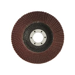 Круг лепестковый торцевой конический ТУНДРА, 115×22 мм, Р100