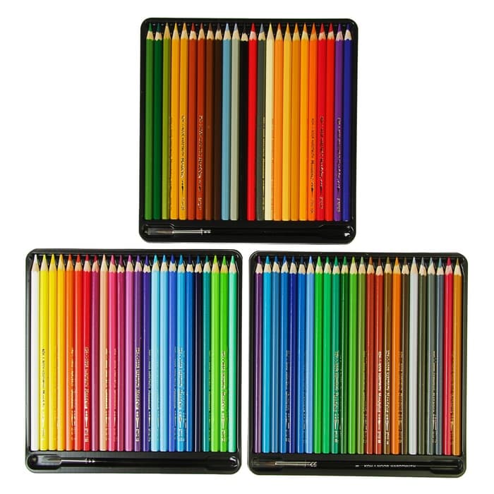 Карандаши цветные акварельные набор 72 Koh-I-Noor Mondeluz3714 + точилка + кисть 2 шт.