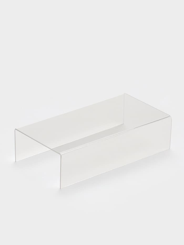 Подставка ступенька одинарная 20×10×5 см, оргстекло 2 мм