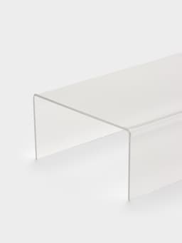 Подставка ступенька одинарная 20×10×5 см, оргстекло 2 мм