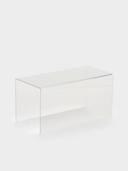 Подставка ступенька одинарная, 20×10×10 см, оргстекло 2 мм